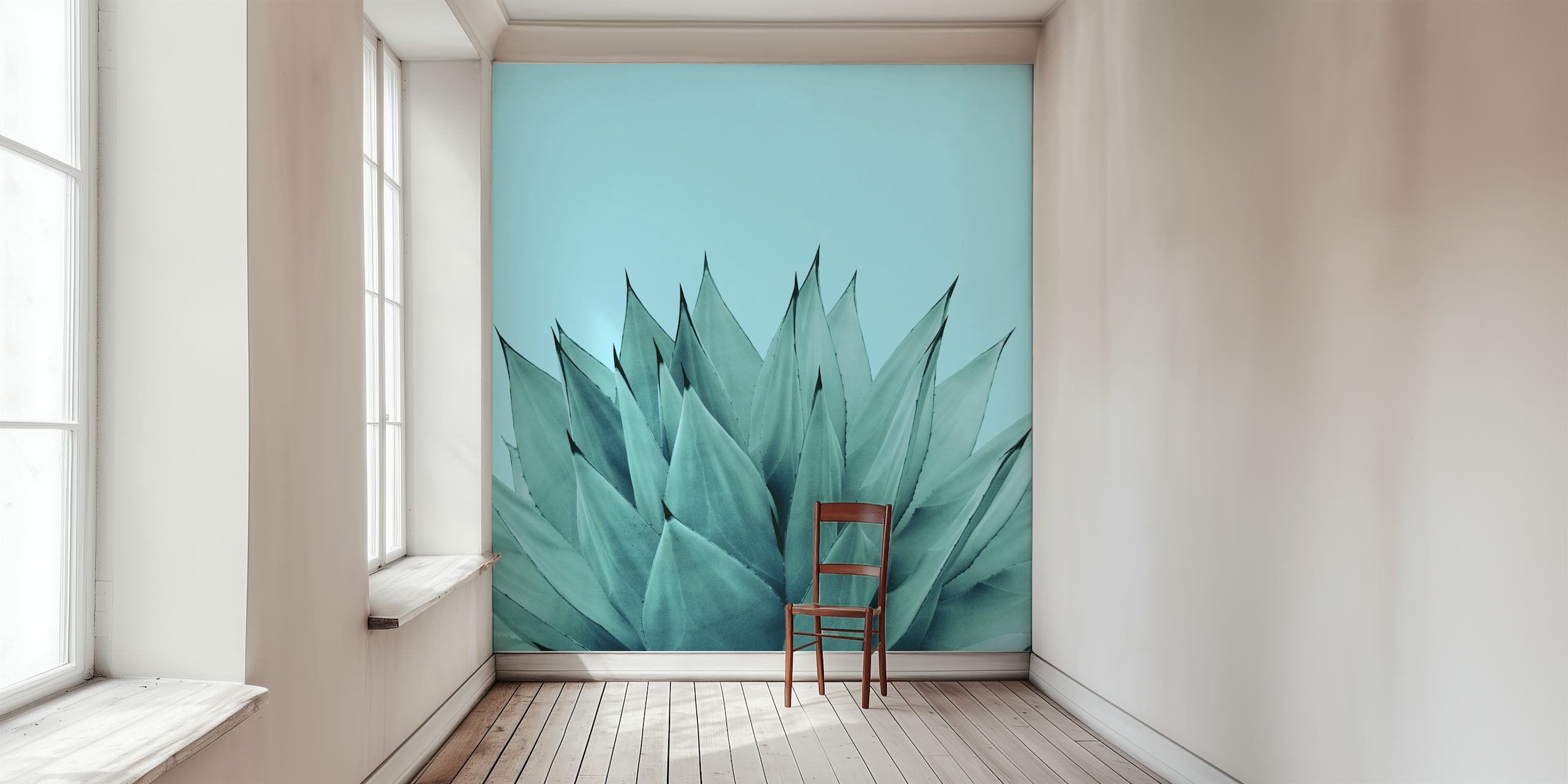 Agave Vibes 6 wallpaper in a room