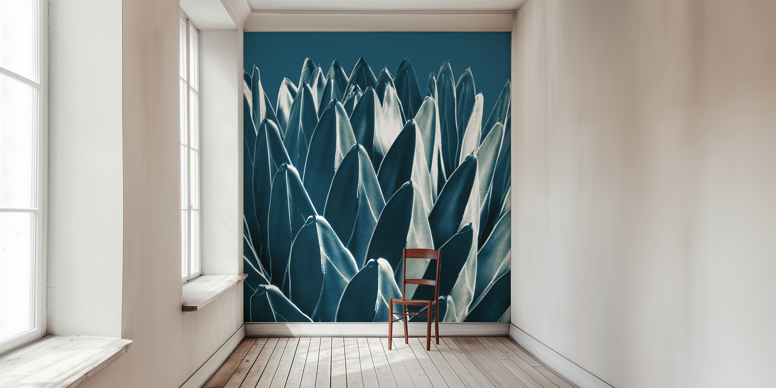 Agave Chic 5 Tapete in einem Raum