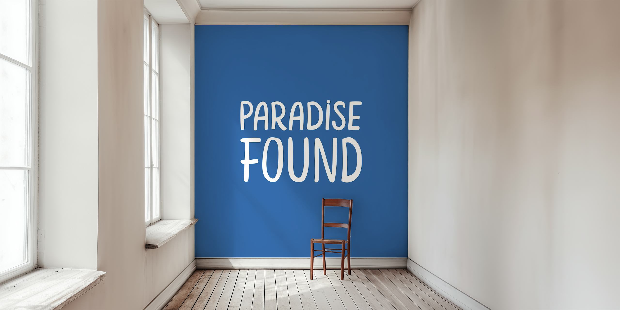 Dark blue wallpaper with text art design