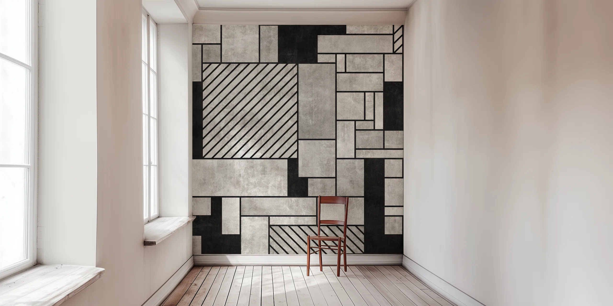 Random Concrete Pattern Wallpaper | Happywall