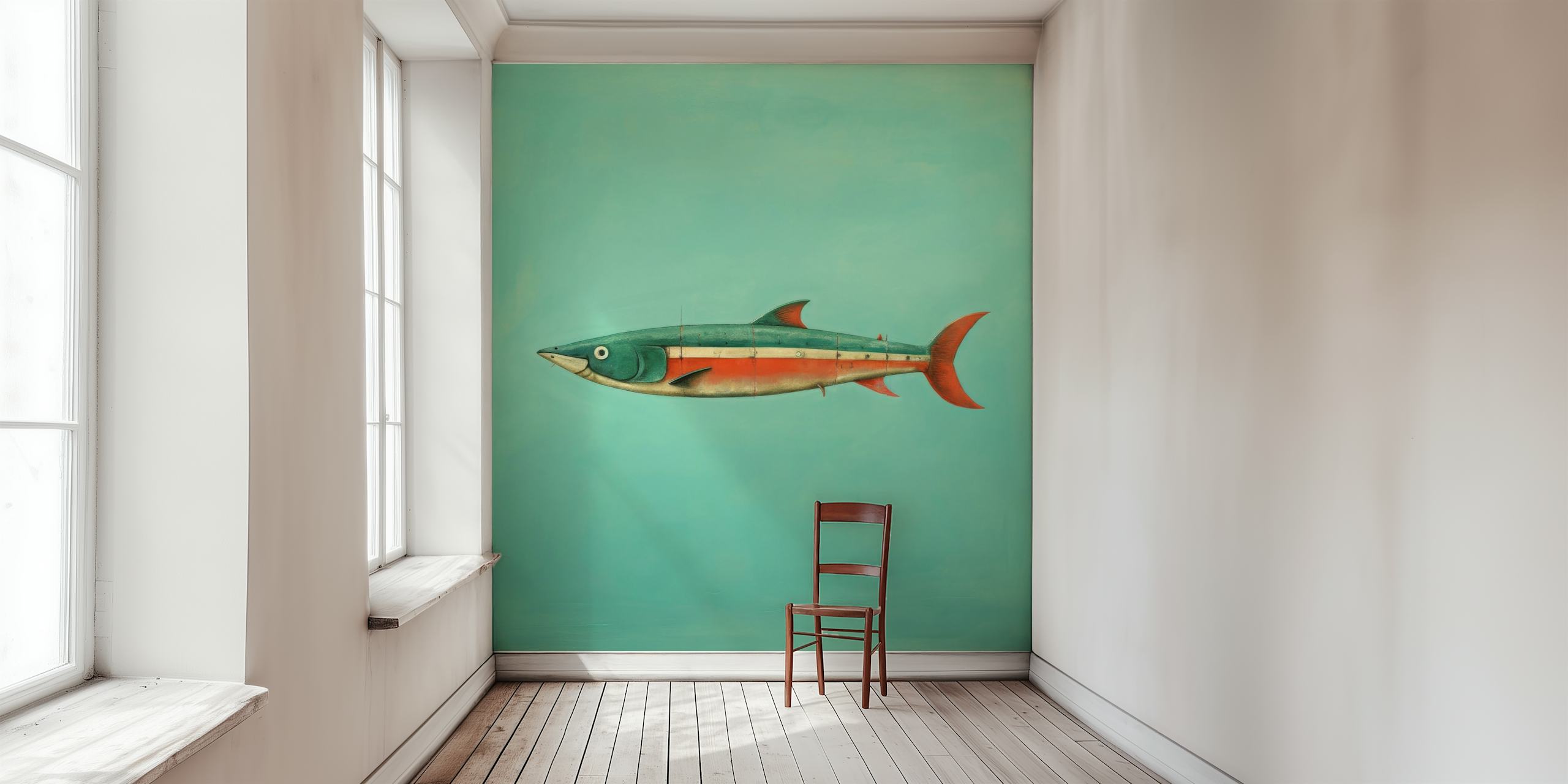 Minimal Sardine tapeta u sobi