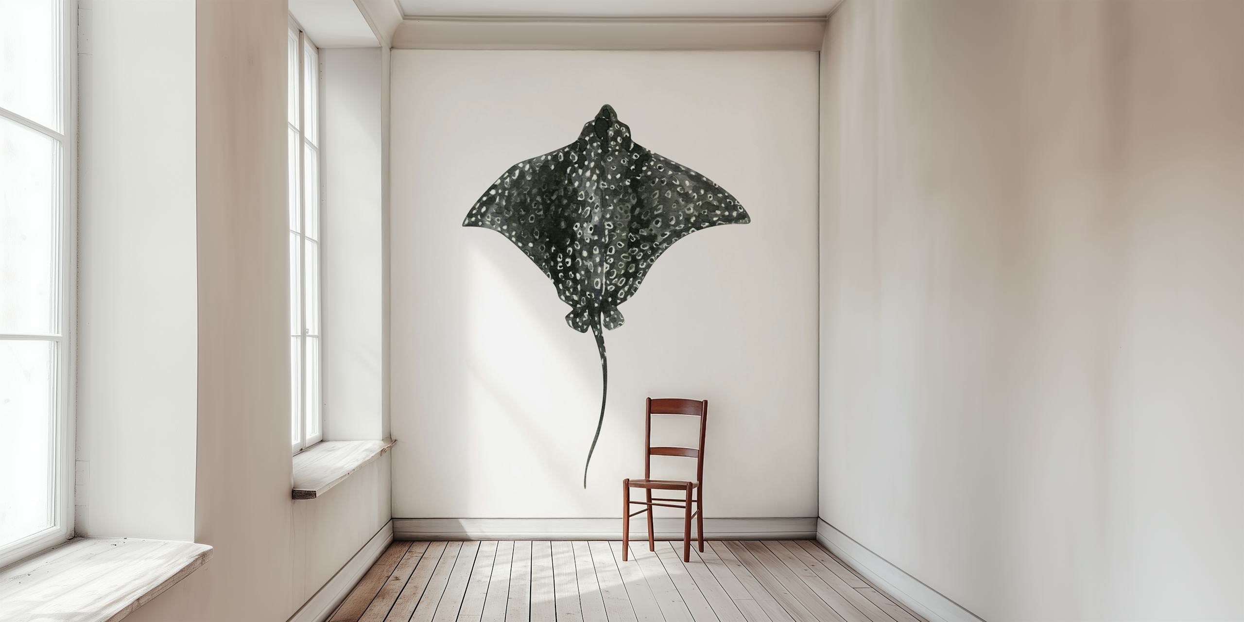 Floating Ray in the Ocean σχέδιο ταπετσαρίας