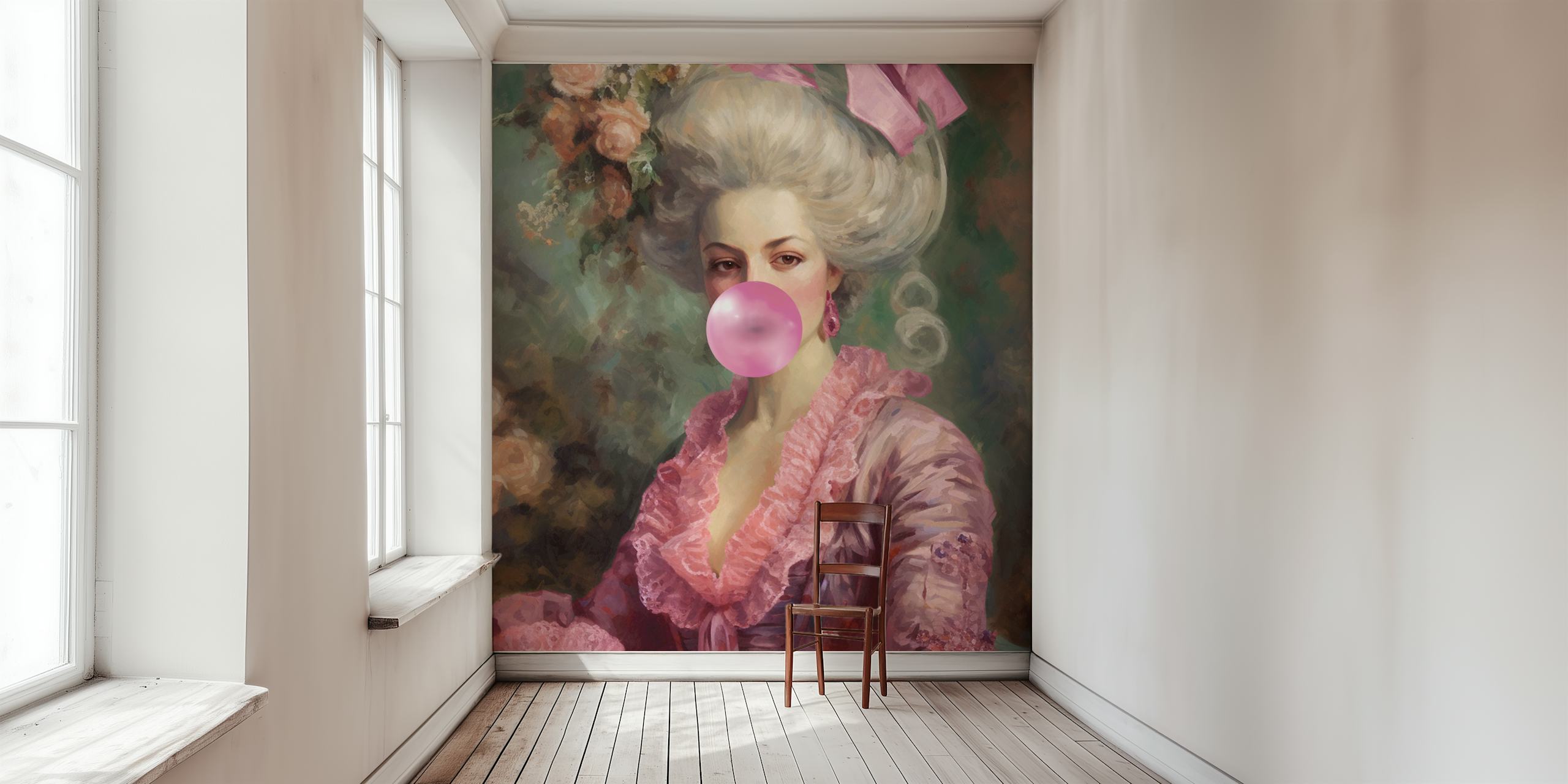 Renaissance Marie Antoinette Pop Art tapeta