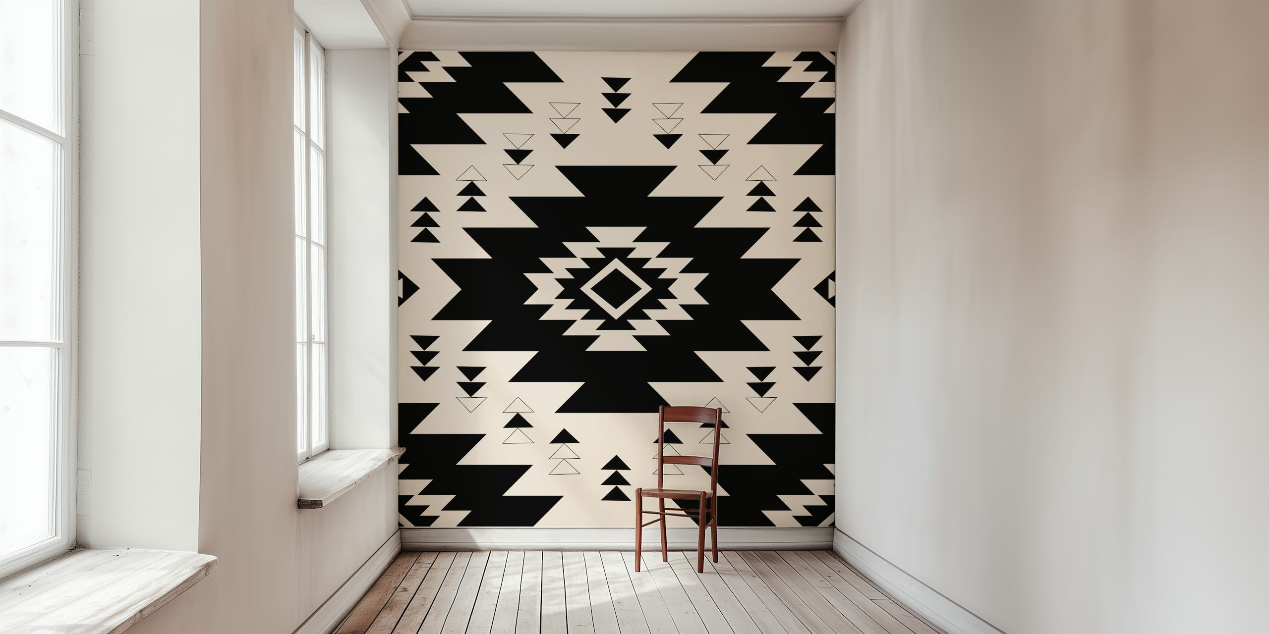 Södra Peel and Stick Wallpaper med fängslande Southwest pattern