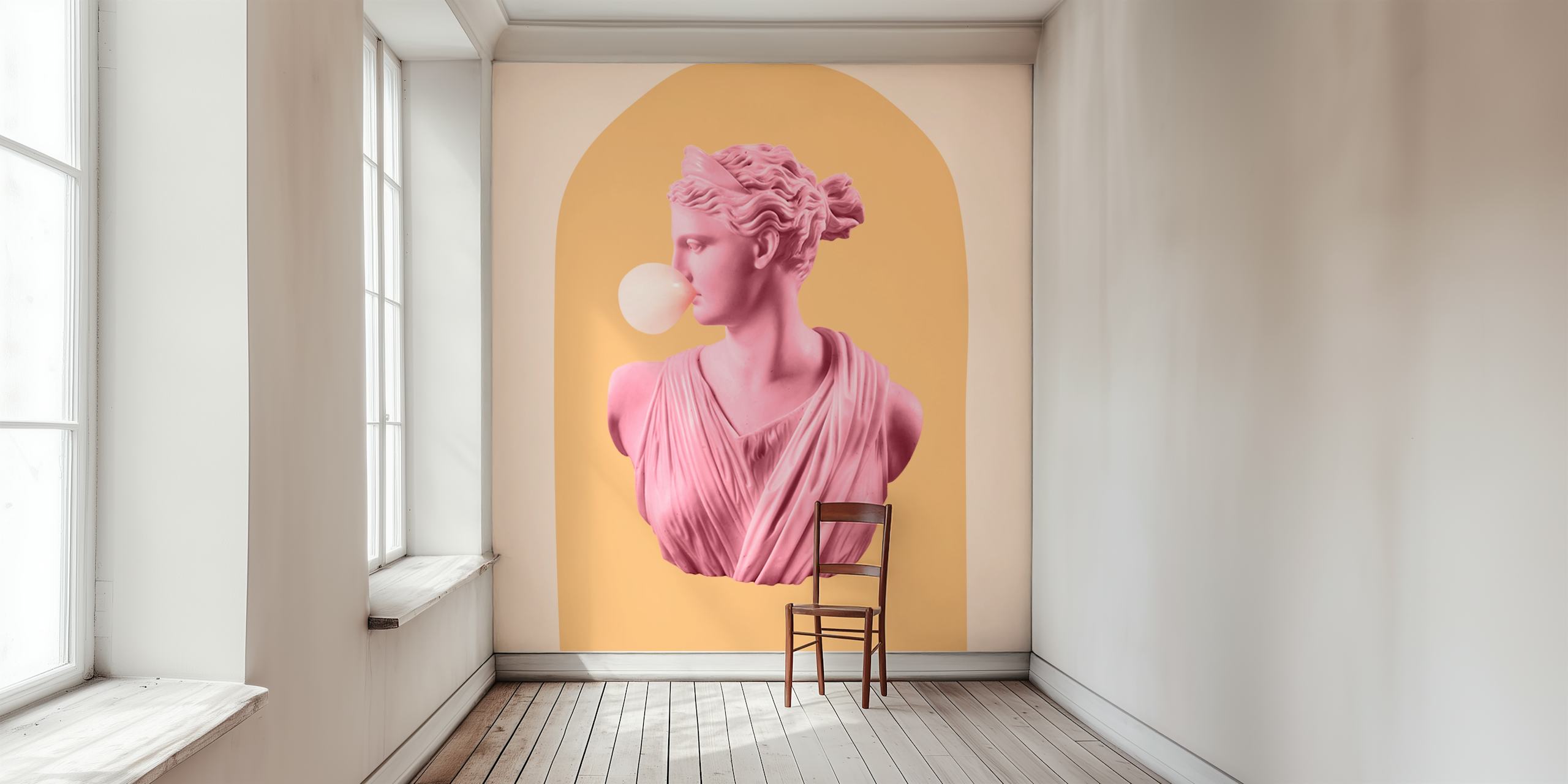 Bubble-Gum Goddess tapettisuunnittelu