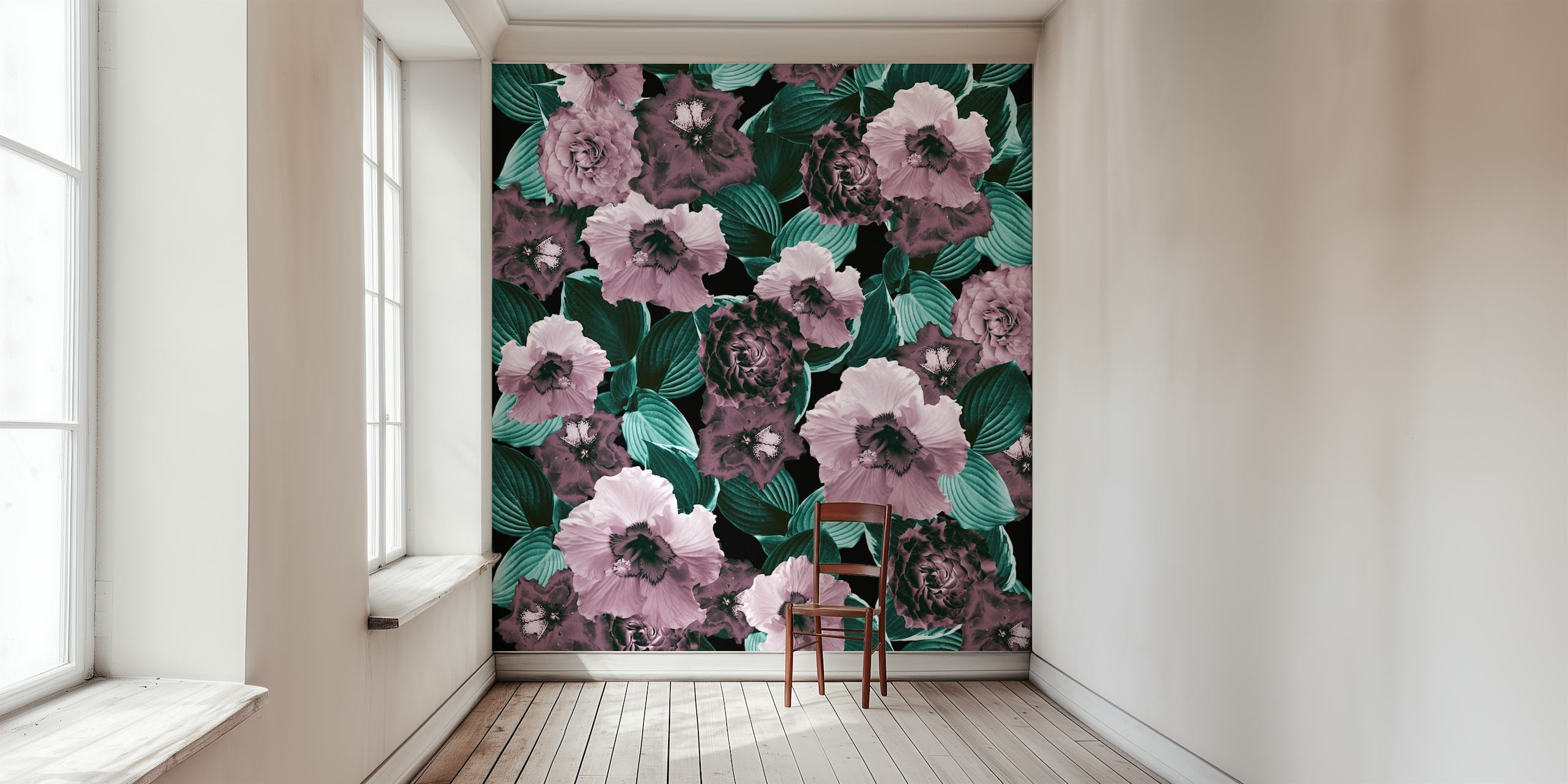 Mauve Floral Garden Glamor 2 u sobi