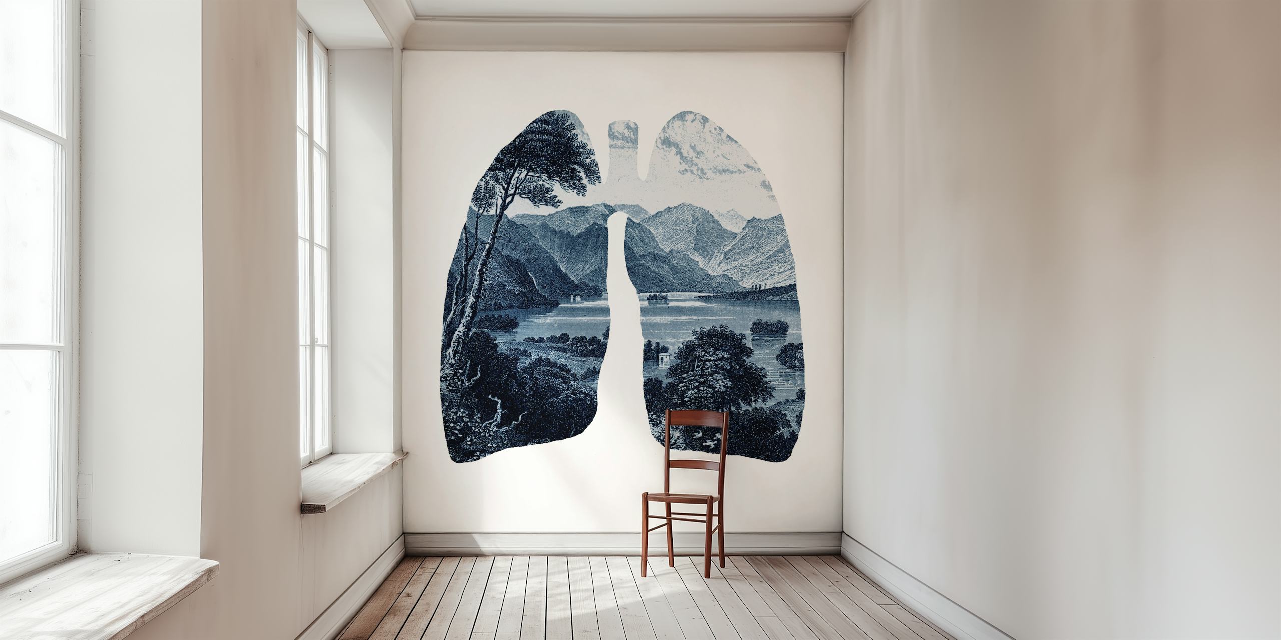 Fresh projekt tapety w ustawieniu pokoju