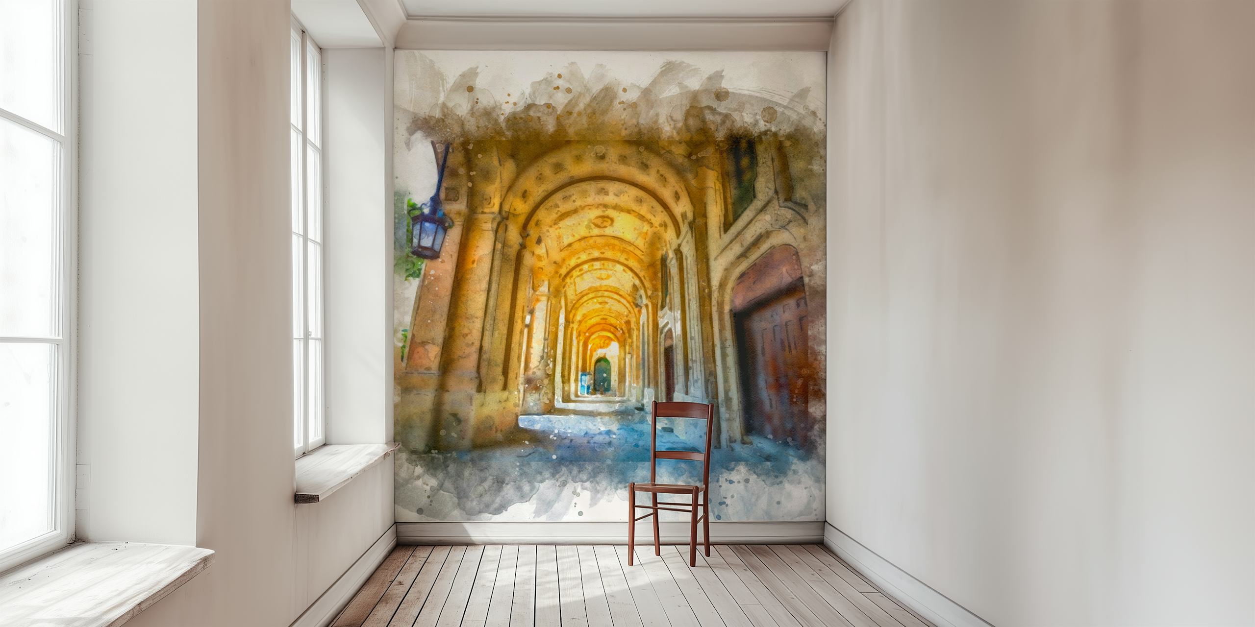 Wallpaper of National Library of Malta