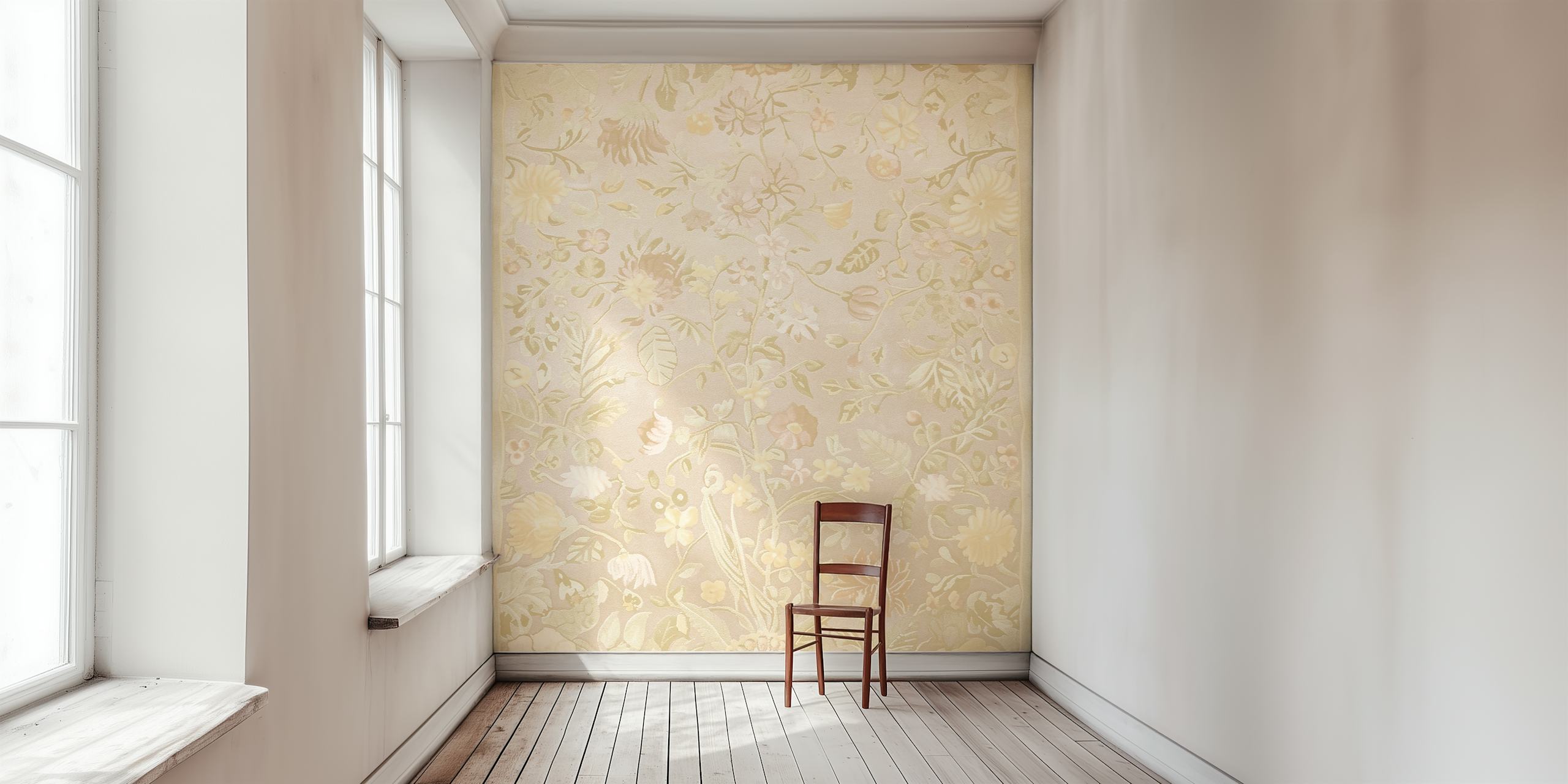 Royal Tree of Life - Ivory tapetti huoneessa