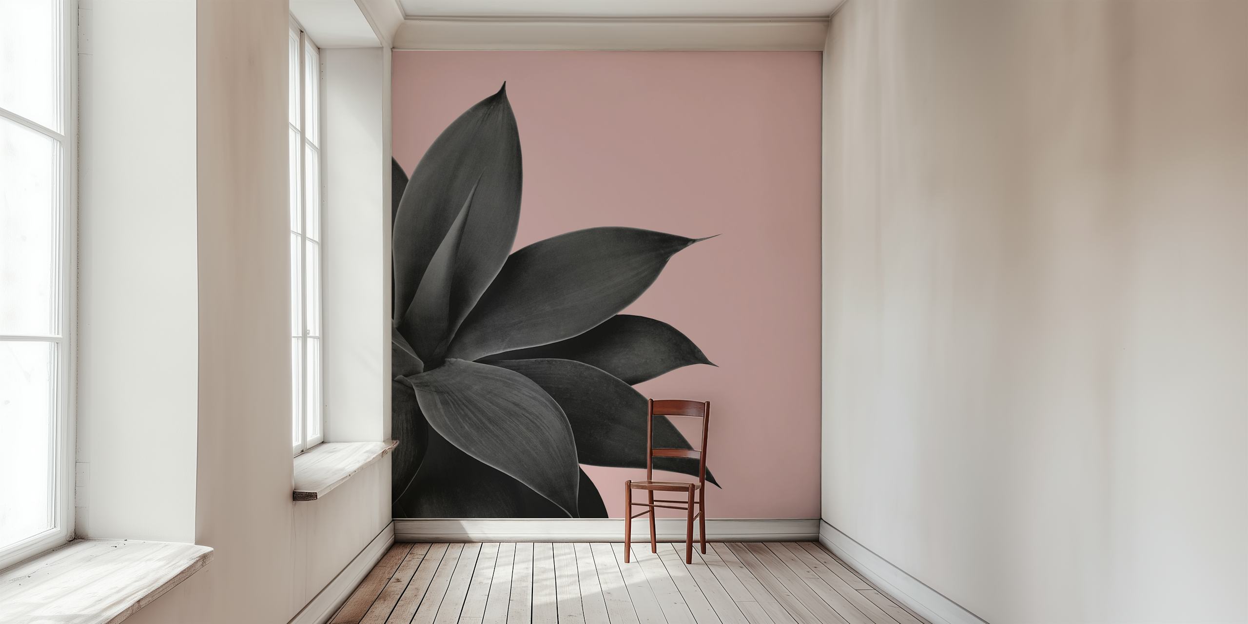 Agave Finesse 14 papier peint dans une pièce