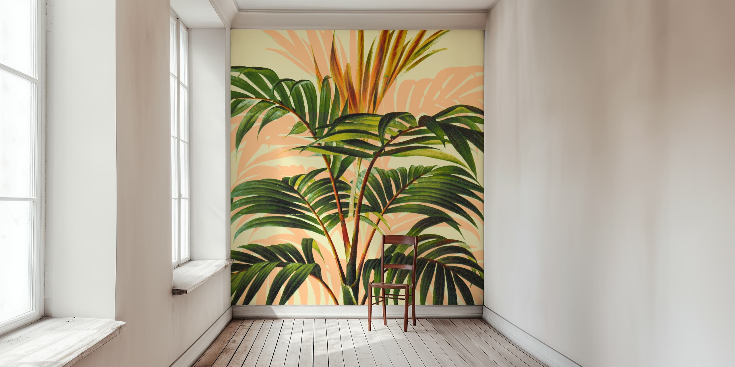 Design de papier peint Botanical_Collection_017 avec des feuillages