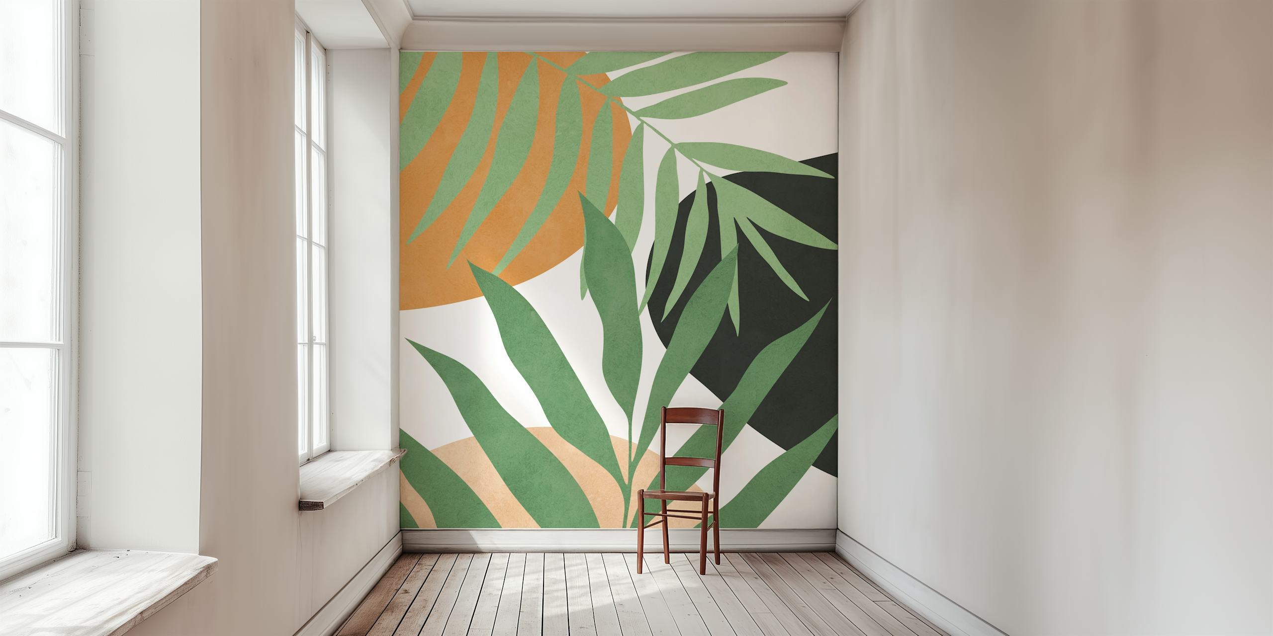 Tropical Tranquility Decor tapeta v místnosti