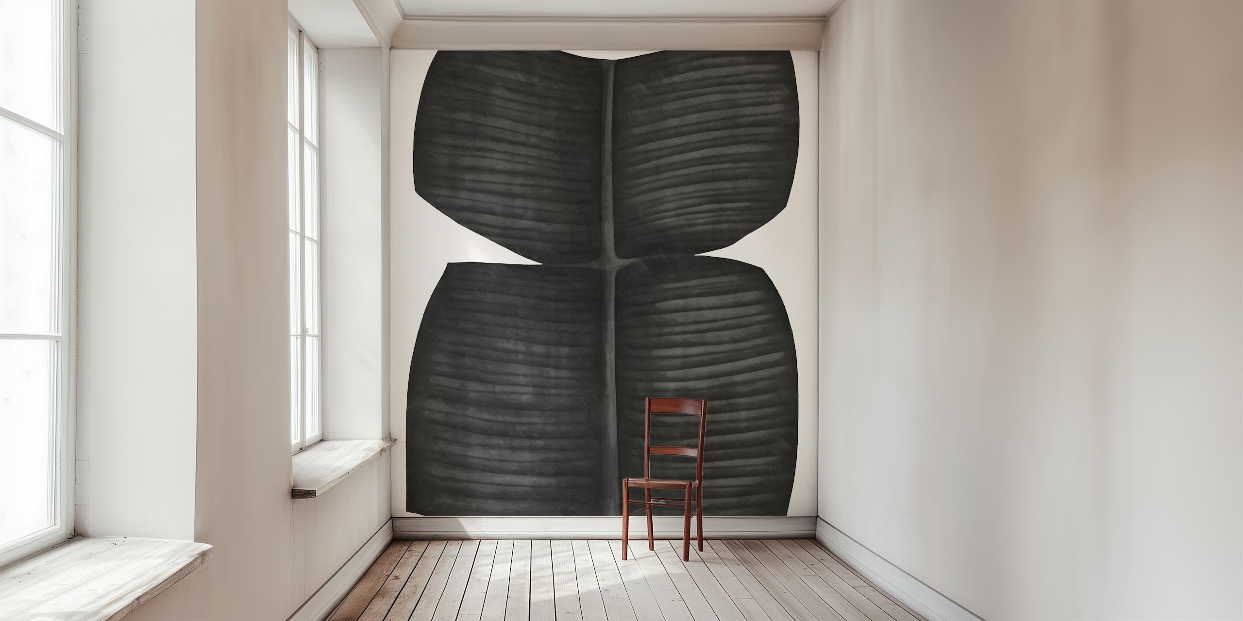 Ταπετσαρία Elegant Plant Impressions σε ένα δωμάτιο