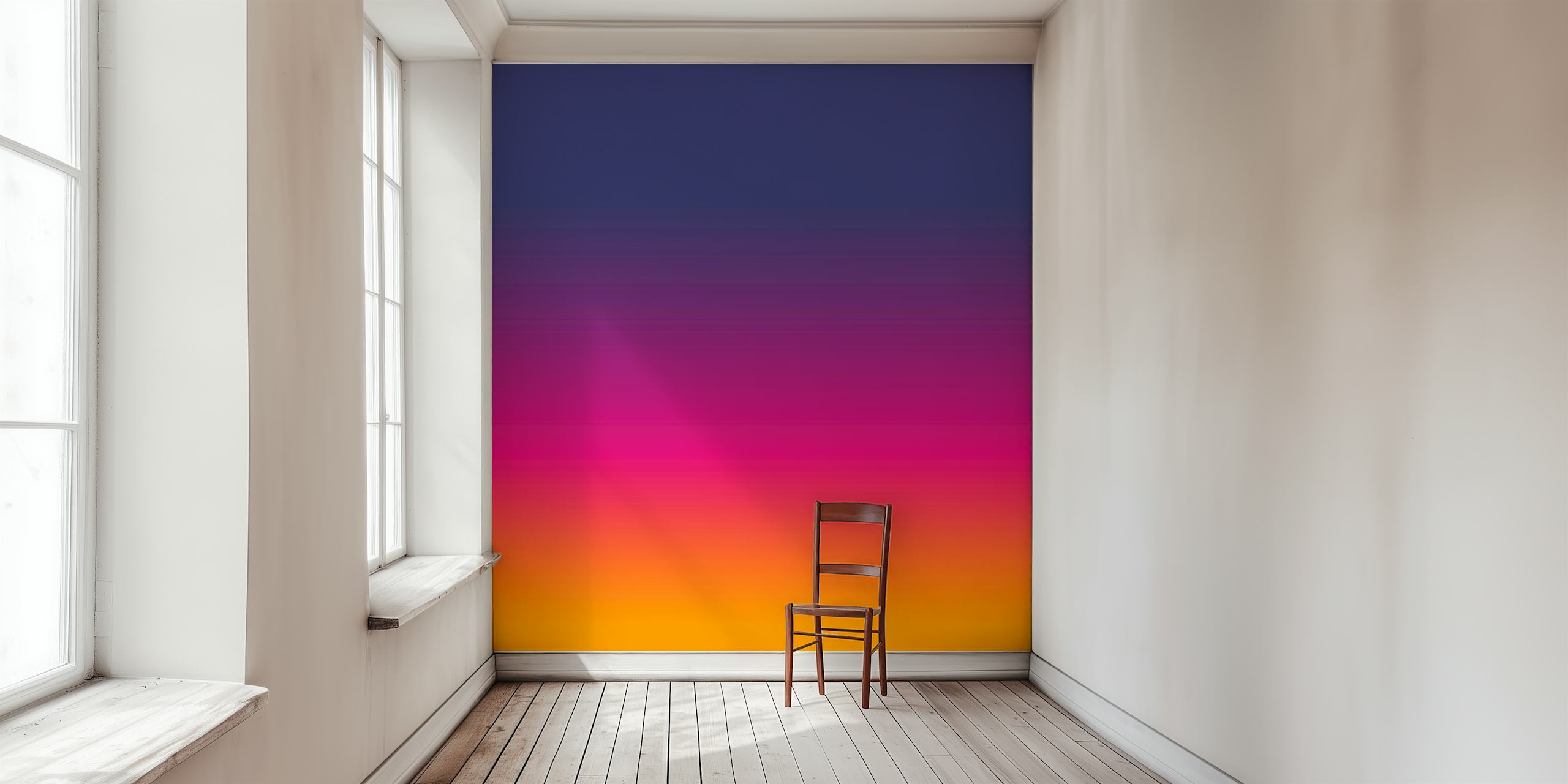 Gradient wallpaper from midnight to sunrise