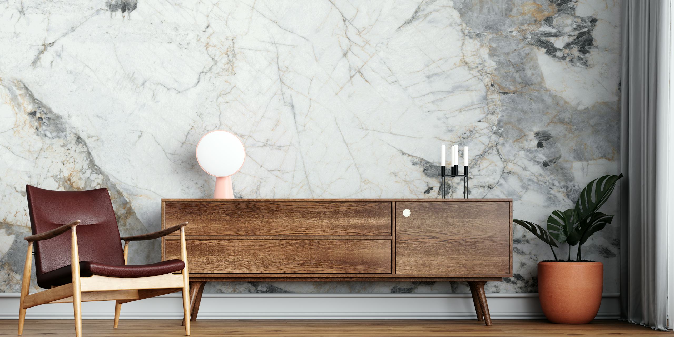 Satatuario Marble Stone tapetti huoneessa