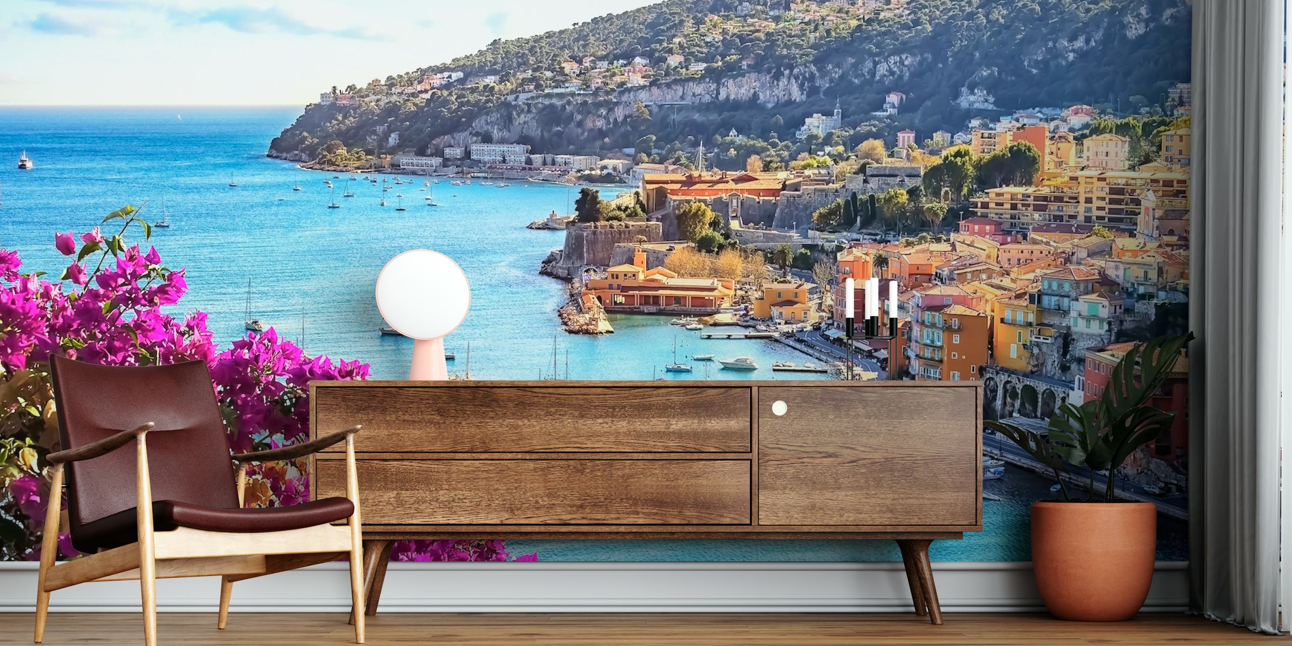 Tapeta Summer On The Coast w pokoju