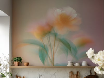Dreamy Floral Serenity - Motion Blur Flowers